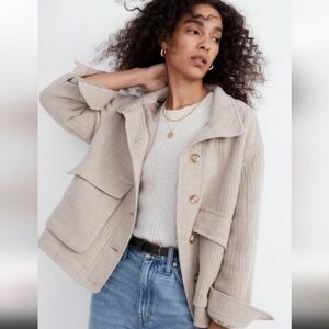 Madewell Clairmont Crop Jacket